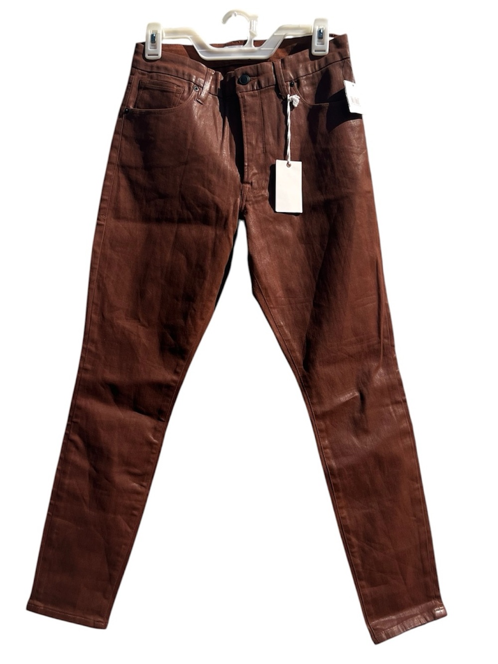 NWT Good American Good Legs Coated Skinny Jeans size 12/31